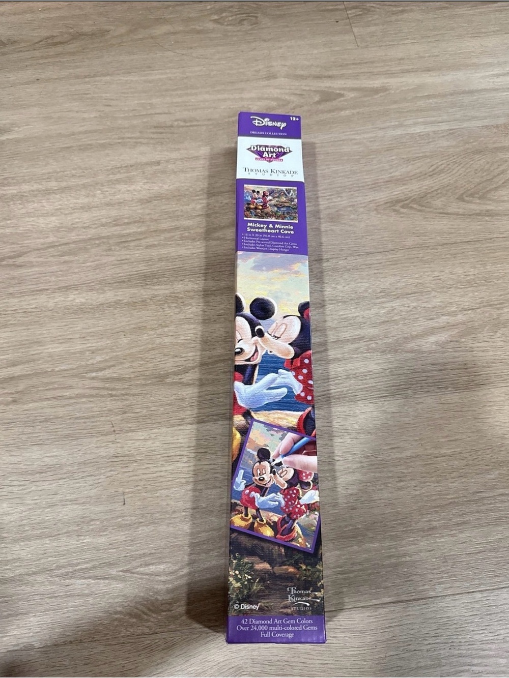 Disney Mickey & Minnie Diamond Art Kit - Purple, Red, Blue